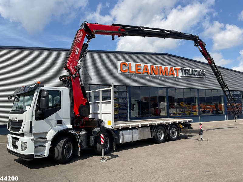 Iveco Stralis AD320S46Y Euro 6 Fassi 45 Tonmeter laadkraan + Fly-Jib - Darus autó: 1 kép. Iveco Stralis AD320S46Y Euro 6 Fassi 45 Tonmeter laadkraan + Fly-Jib - Darus autó: 1 kép.
