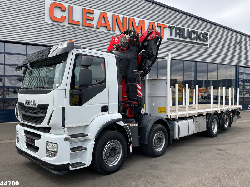 Iveco Stralis AD320S46Y Euro 6 Fassi 45 Tonmeter laadkraan + Fly-Jib - Darus autó: 2 kép. Iveco Stralis AD320S46Y Euro 6 Fassi 45 Tonmeter laadkraan + Fly-Jib - Darus autó: 2 kép.
