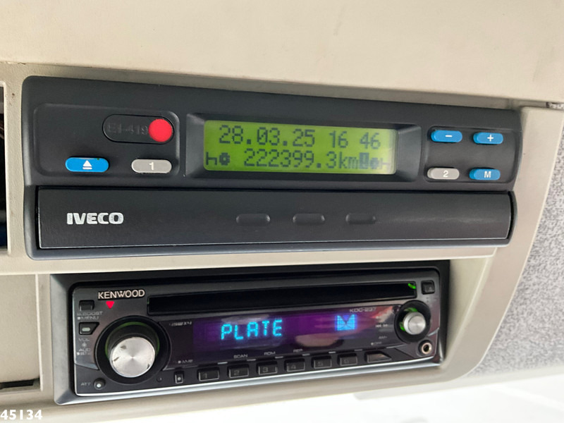 Darus autó Iveco Stralis AD410T44 8x4 Palfinger 44 Tonmeter laadkraan + Fly-Jib Just 222.398 km!: 20 kép.