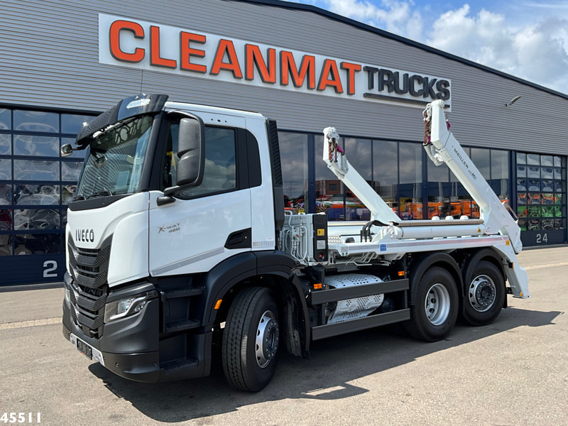 Iveco X-WAY AD280X42Y Retarder Meiller 16 ton portaalarmsysteem NEW and UNUSED! - Konténerszállító: 1 kép. Iveco X-WAY AD280X42Y Retarder Meiller 16 ton portaalarmsysteem NEW and UNUSED! - Konténerszállító: 1 kép.