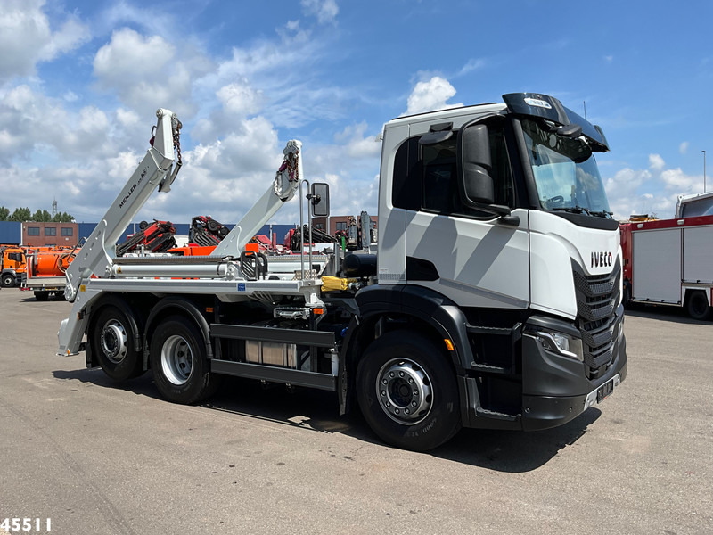 Iveco X-WAY AD280X42Y Retarder Meiller 16 ton portaalarmsysteem NEW and UNUSED! - Konténerszállító: 3 kép. Iveco X-WAY AD280X42Y Retarder Meiller 16 ton portaalarmsysteem NEW and UNUSED! - Konténerszállító: 3 kép.