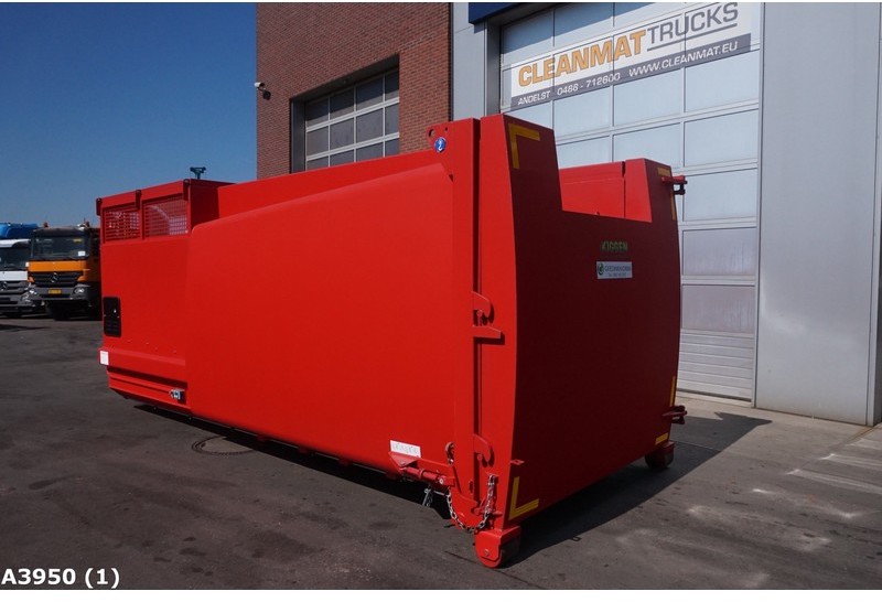 Kiggen 17,5 m³ - Multiliftes konténer: 2 kép. Kiggen 17,5 m³ - Multiliftes konténer: 2 kép.