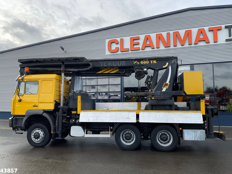 MAN F2000 6x6 Full Steel Manual Palfinger 68 Meter Dachdecker kran Just 54.133 km! - Darus autó: 4 kép. MAN F2000 6x6 Full Steel Manual Palfinger 68 Meter Dachdecker kran Just 54.133 km! - Darus autó: 4 kép.