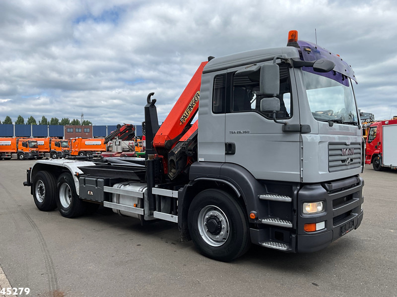 MAN TGA 26.360 6x2 Palfinger 21 Tonmeter laadkraan - Horgos rakodó teherautó, Darus autó: 5 kép. MAN TGA 26.360 6x2 Palfinger 21 Tonmeter laadkraan - Horgos rakodó teherautó, Darus autó: 5 kép.