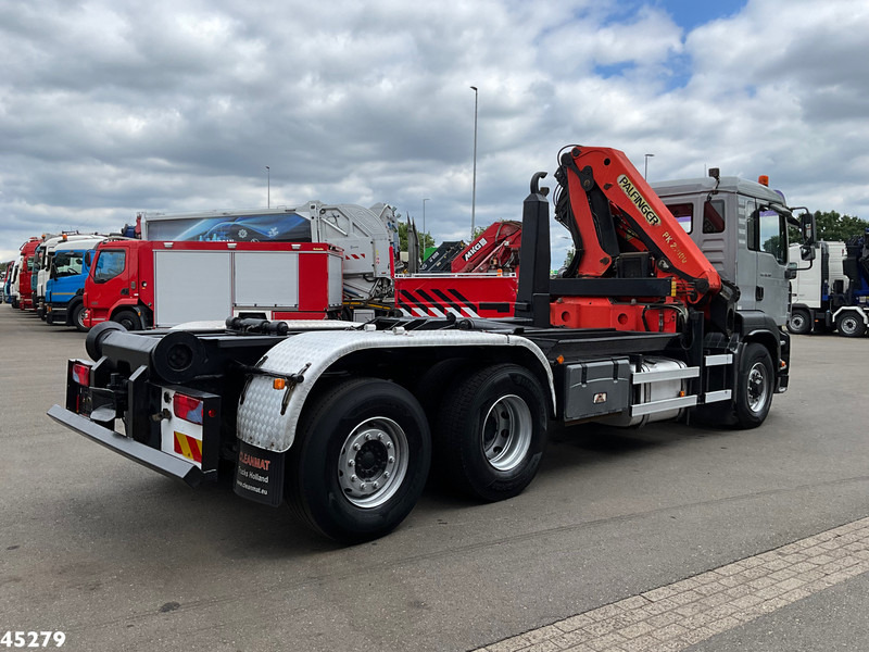 MAN TGA 26.360 6x2 Palfinger 21 Tonmeter laadkraan - Horgos rakodó teherautó, Darus autó: 4 kép. MAN TGA 26.360 6x2 Palfinger 21 Tonmeter laadkraan - Horgos rakodó teherautó, Darus autó: 4 kép.