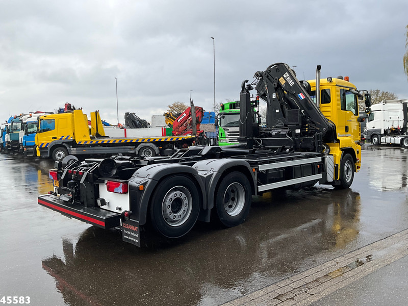 MAN TGA 26.360 Hiab 16 Tonmeter laadkraan - Horgos rakodó teherautó, Darus autó: 5 kép. MAN TGA 26.360 Hiab 16 Tonmeter laadkraan - Horgos rakodó teherautó, Darus autó: 5 kép.