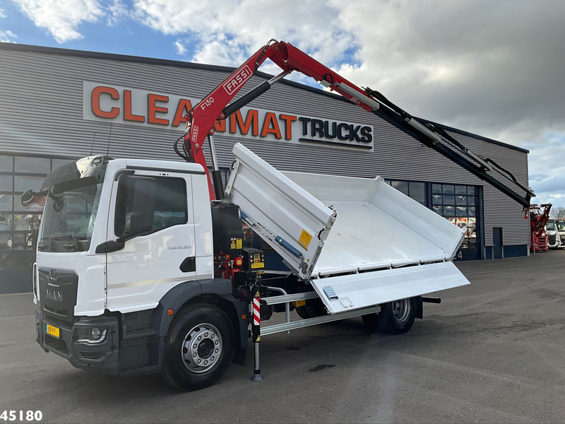 MAN TGM 18.320 Euro 6 Fassi 13 Tonmeter laadkraan NEW AND UNUSED! - Billenőplatós teherautó: 2 kép. MAN TGM 18.320 Euro 6 Fassi 13 Tonmeter laadkraan NEW AND UNUSED! - Billenőplatós teherautó: 2 kép.