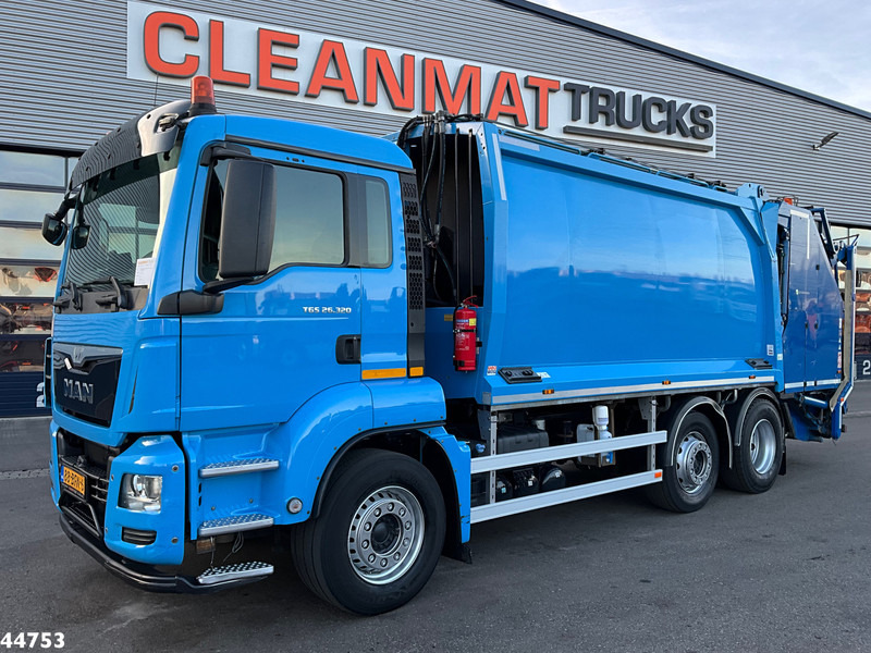 MAN TGS 26.320 Euro 6 Geesink 20m³ + Welvaarts weighing system - Szemetesautó: 2 kép. MAN TGS 26.320 Euro 6 Geesink 20m³ + Welvaarts weighing system - Szemetesautó: 2 kép.