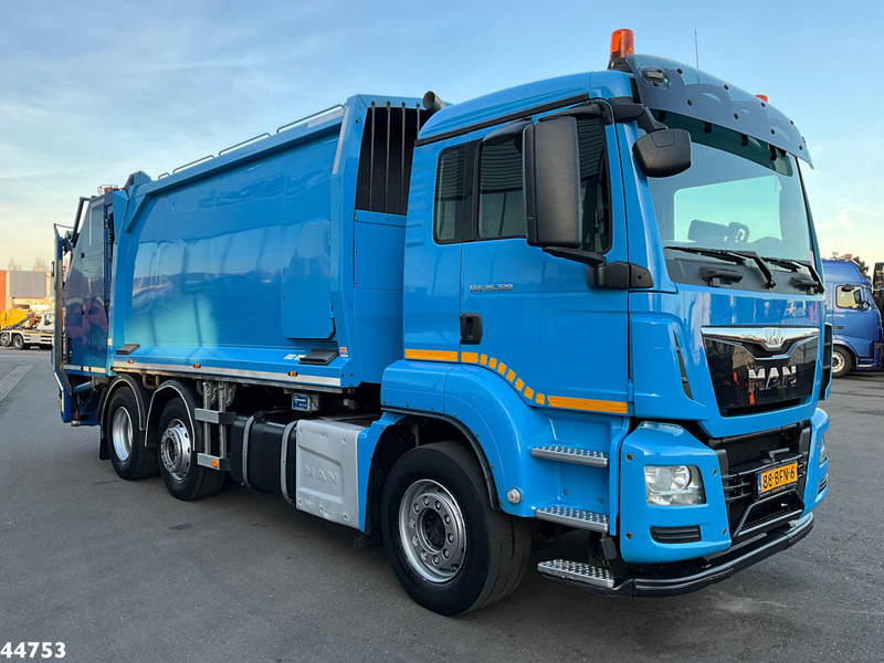 MAN TGS 26.320 Euro 6 Geesink 20m³ + Welvaarts weighing system - Szemetesautó: 3 kép. MAN TGS 26.320 Euro 6 Geesink 20m³ + Welvaarts weighing system - Szemetesautó: 3 kép.