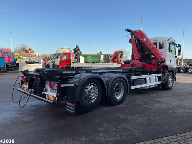 MAN TGS 26.320 HMF 20 Tonmeter laadkraan - Teherautó - kábelrendszer, Darus autó: 4 kép. MAN TGS 26.320 HMF 20 Tonmeter laadkraan - Teherautó - kábelrendszer, Darus autó: 4 kép.