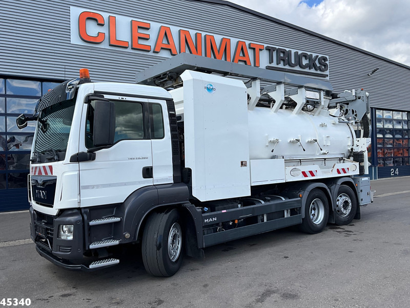 MAN TGS 26.360 Euro 6 Rivard 17m³ Combi Just 185.767 km! - Szippantós autó: 3 kép. MAN TGS 26.360 Euro 6 Rivard 17m³ Combi Just 185.767 km! - Szippantós autó: 3 kép.