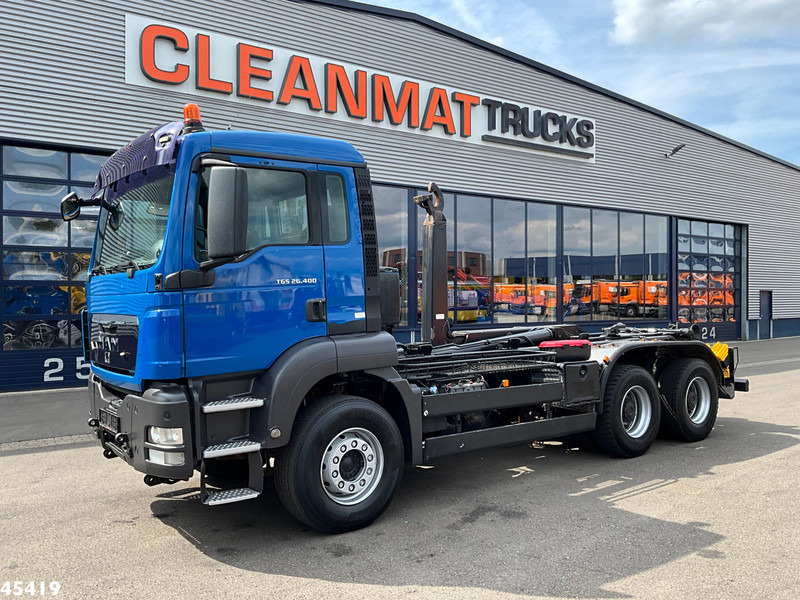 MAN TGS 26.400 6x4 Manual Full Steel Just 327.817 km! - Horgos rakodó teherautó: 2 kép. MAN TGS 26.400 6x4 Manual Full Steel Just 327.817 km! - Horgos rakodó teherautó: 2 kép.