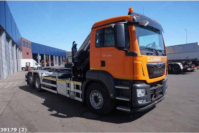 MAN TGS 26.420 HMF 21 Tonmeter laadkraan Just 170.296 km! - Horgos rakodó teherautó, Darus autó: 3 kép. MAN TGS 26.420 HMF 21 Tonmeter laadkraan Just 170.296 km! - Horgos rakodó teherautó, Darus autó: 3 kép.