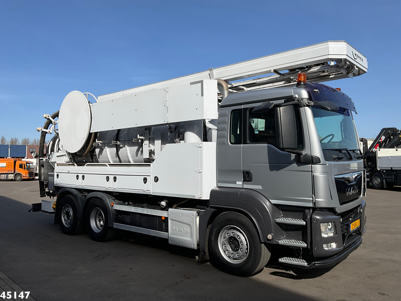 MAN TGS 26.440 Euro 6 Kroll 11m³ Riool Combi - Szippantós autó: 4 kép. MAN TGS 26.440 Euro 6 Kroll 11m³ Riool Combi - Szippantós autó: 4 kép.