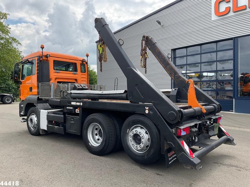 MAN TGS 26.480 Euro 5 VDL 18 Ton portaalarmsysteem - Konténerszállító: 5 kép. MAN TGS 26.480 Euro 5 VDL 18 Ton portaalarmsysteem - Konténerszállító: 5 kép.