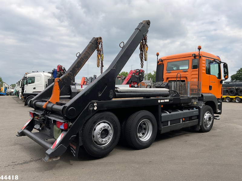 MAN TGS 26.480 Euro 5 VDL 18 Ton portaalarmsysteem - Konténerszállító: 4 kép. MAN TGS 26.480 Euro 5 VDL 18 Ton portaalarmsysteem - Konténerszállító: 4 kép.