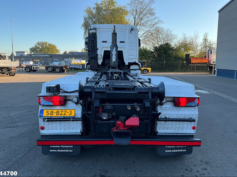 Horgos rakodó teherautó MAN TGS 26.500 6x4H Euro 6 Joab 24 Ton haakarmsysteem: 6 kép. Horgos rakodó teherautó MAN TGS 26.500 6x4H Euro 6 Joab 24 Ton haakarmsysteem: 6 kép.