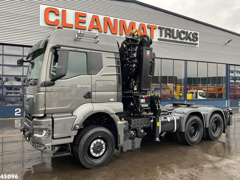 MAN TGS 26.520 Euro 6 6x6 Hiab 54 Tonmeter laadkraan NEW AND UNUSED! - Darus autó: 3 kép. MAN TGS 26.520 Euro 6 6x6 Hiab 54 Tonmeter laadkraan NEW AND UNUSED! - Darus autó: 3 kép.
