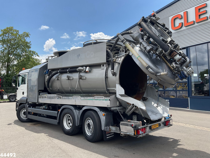 MAN TGS 28.440 FFG Flensburger 12,5m³ Saug/Spul combi Waterrecycling - Szippantós autó: 1 kép. MAN TGS 28.440 FFG Flensburger 12,5m³ Saug/Spul combi Waterrecycling - Szippantós autó: 1 kép.