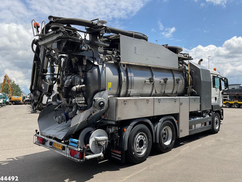 MAN TGS 28.440 FFG Flensburger 12,5m³ Saug/Spul combi Waterrecycling - Szippantós autó: 4 kép. MAN TGS 28.440 FFG Flensburger 12,5m³ Saug/Spul combi Waterrecycling - Szippantós autó: 4 kép.