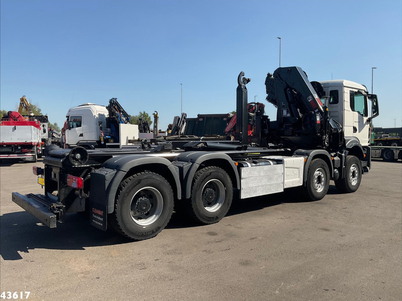 MAN TGS 32.470 8x4 Euro 6 Hiab 22 Tonmeter laadkraan Just 68.765 Km! - Horgos rakodó teherautó: 4 kép. MAN TGS 32.470 8x4 Euro 6 Hiab 22 Tonmeter laadkraan Just 68.765 Km! - Horgos rakodó teherautó: 4 kép.