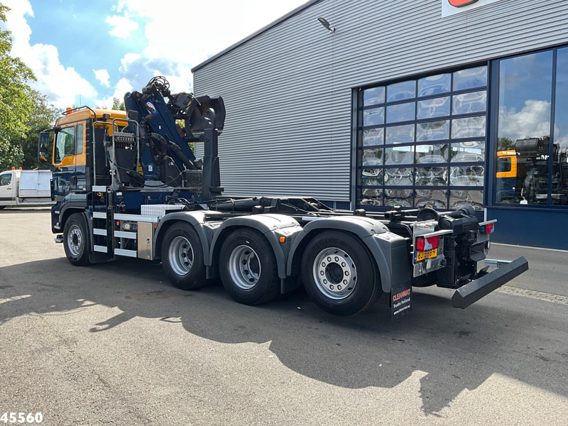 MAN TGS 35.440 8x4 HMF 16 Tonmeter Z-kraan - Horgos rakodó teherautó, Darus autó: 2 kép. MAN TGS 35.440 8x4 HMF 16 Tonmeter Z-kraan - Horgos rakodó teherautó, Darus autó: 2 kép.