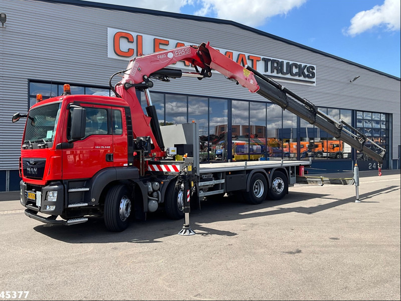 MAN TGS 35.440 Euro 6 Fassi 66 Tonmeter laadkraan - Darus autó: 1 kép. MAN TGS 35.440 Euro 6 Fassi 66 Tonmeter laadkraan - Darus autó: 1 kép.
