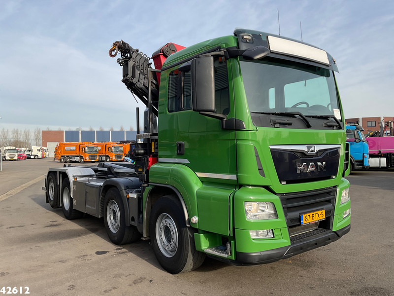 MAN TGS 35.460 8x2 Euro 6 HMF 26 Tonmeter laadkraan - Horgos rakodó teherautó, Darus autó: 3 kép. MAN TGS 35.460 8x2 Euro 6 HMF 26 Tonmeter laadkraan - Horgos rakodó teherautó, Darus autó: 3 kép.