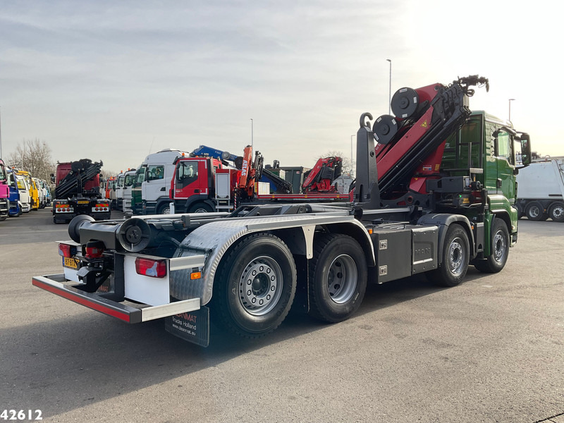 MAN TGS 35.460 8x2 Euro 6 HMF 26 Tonmeter laadkraan - Horgos rakodó teherautó, Darus autó: 5 kép. MAN TGS 35.460 8x2 Euro 6 HMF 26 Tonmeter laadkraan - Horgos rakodó teherautó, Darus autó: 5 kép.