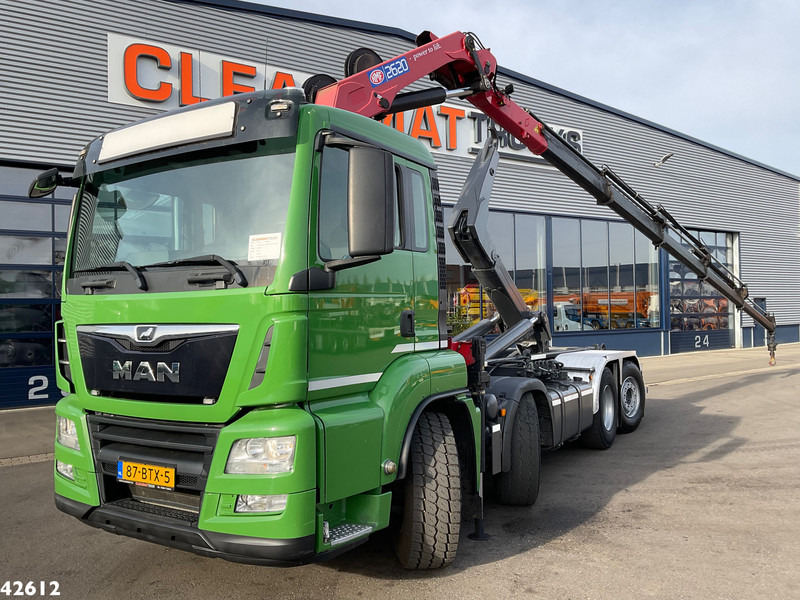 MAN TGS 35.460 8x2 Euro 6 HMF 26 Tonmeter laadkraan - Horgos rakodó teherautó, Darus autó: 1 kép. MAN TGS 35.460 8x2 Euro 6 HMF 26 Tonmeter laadkraan - Horgos rakodó teherautó, Darus autó: 1 kép.