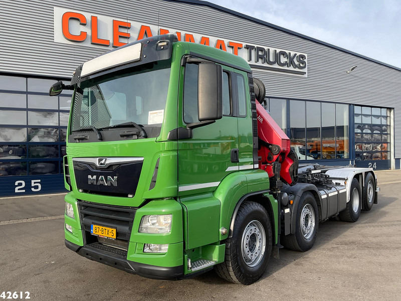 MAN TGS 35.460 8x2 Euro 6 HMF 26 Tonmeter laadkraan - Horgos rakodó teherautó, Darus autó: 2 kép. MAN TGS 35.460 8x2 Euro 6 HMF 26 Tonmeter laadkraan - Horgos rakodó teherautó, Darus autó: 2 kép.