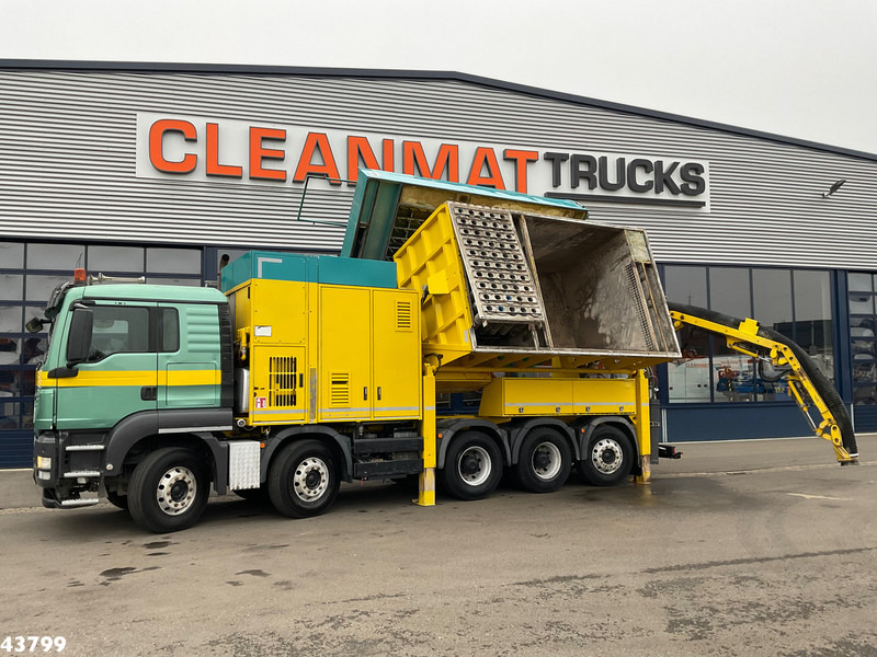 MAN TGS 35.480 10x4 RSP Tridem Saugbagger 10m³ - Szippantós autó: 1 kép. MAN TGS 35.480 10x4 RSP Tridem Saugbagger 10m³ - Szippantós autó: 1 kép.