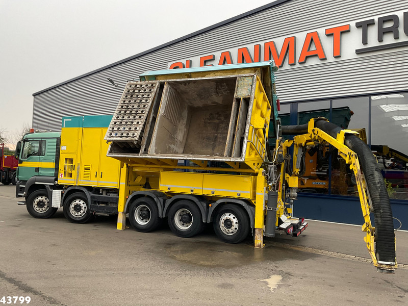 MAN TGS 35.480 10x4 RSP Tridem Saugbagger 10m³ - Szippantós autó: 2 kép. MAN TGS 35.480 10x4 RSP Tridem Saugbagger 10m³ - Szippantós autó: 2 kép.