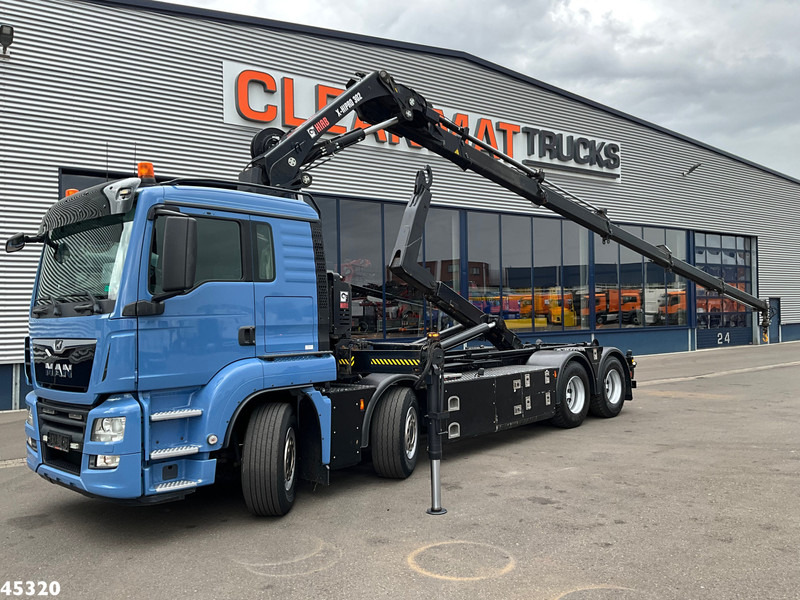 MAN TGS 35.500 8x4 Euro 6 Hiab 30 Tonmeter laadkraan Just 164.946 km! - Horgos rakodó teherautó, Darus autó: 1 kép. MAN TGS 35.500 8x4 Euro 6 Hiab 30 Tonmeter laadkraan Just 164.946 km! - Horgos rakodó teherautó, Darus autó: 1 kép.