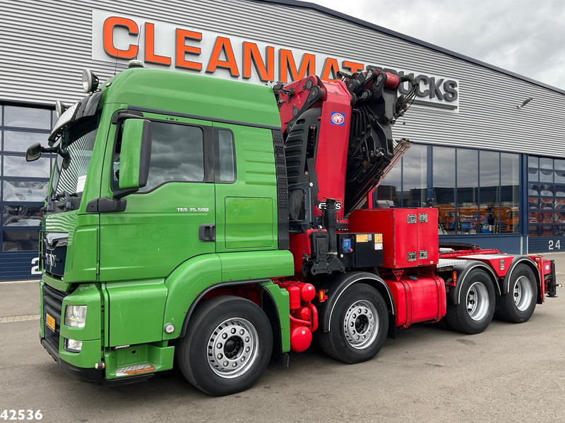 MAN TGS 35.500 8x4 HMF 95 Tonmeter laadkraan bj. 2019! - Darus autó: 2 kép. MAN TGS 35.500 8x4 HMF 95 Tonmeter laadkraan bj. 2019! - Darus autó: 2 kép.