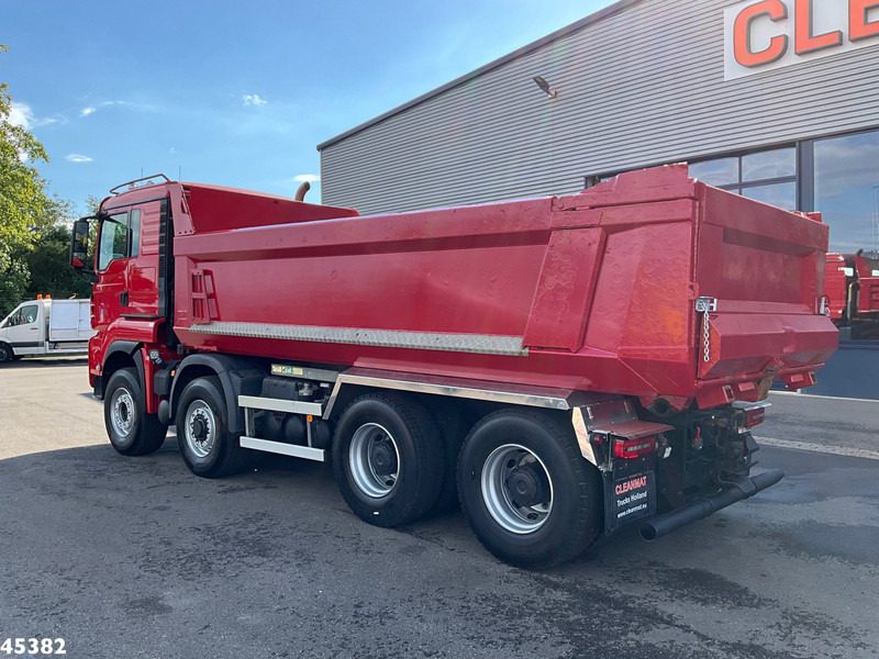 MAN TGS 35.510 8X4 15m³ kipper - Billenőplatós teherautó: 2 kép. MAN TGS 35.510 8X4 15m³ kipper - Billenőplatós teherautó: 2 kép.