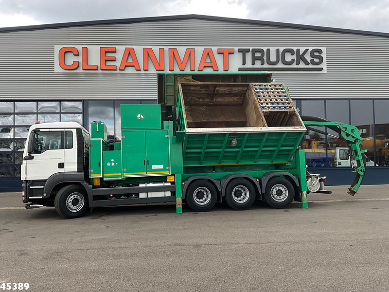 MAN TGS 35.540 8x4 MTS Saugbagger - Szippantós autó: 1 kép. MAN TGS 35.540 8x4 MTS Saugbagger - Szippantós autó: 1 kép.