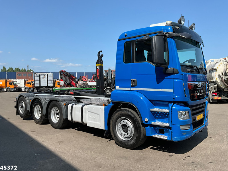 MAN TGS 36.460 8x4 Euro 6 Hiab 30 Ton haakarmsysteem - Horgos rakodó teherautó: 3 kép. MAN TGS 36.460 8x4 Euro 6 Hiab 30 Ton haakarmsysteem - Horgos rakodó teherautó: 3 kép.