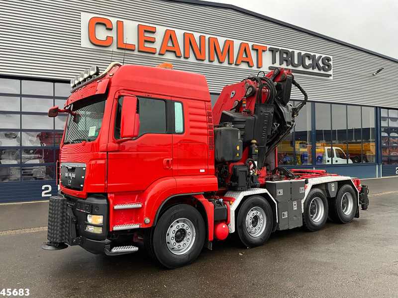 MAN TGS 41.480 8x4 ZF Intarder Fassi 130 Tonmeter laadkraan + Fly-JIb - Darus autó: 2 kép. MAN TGS 41.480 8x4 ZF Intarder Fassi 130 Tonmeter laadkraan + Fly-JIb - Darus autó: 2 kép.