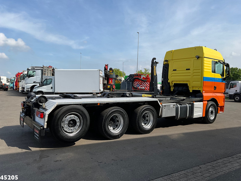 MAN TGX 35.440 Euro 6 8x4 26 Ton haakarmsysteem - Horgos rakodó teherautó: 5 kép. MAN TGX 35.440 Euro 6 8x4 26 Ton haakarmsysteem - Horgos rakodó teherautó: 5 kép.