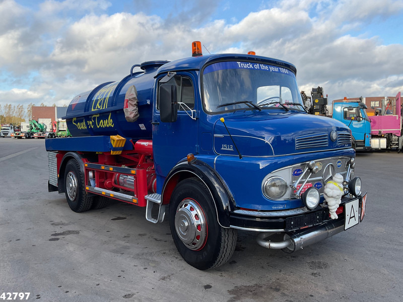 Mercedes-Benz 1413 Saugaufbau Oldtimer - Szippantós autó: 2 kép. Mercedes-Benz 1413 Saugaufbau Oldtimer - Szippantós autó: 2 kép.