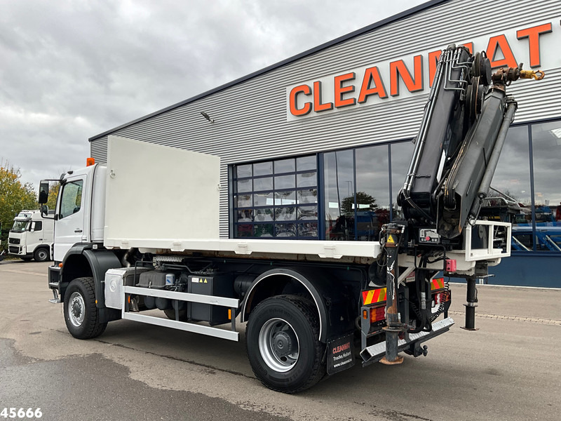Mercedes-Benz AXOR 1929 4x4 VDL 14 Ton haakarmsysteem + Laadplateau met Hiab 14 Tonmeter laadkraan - Darus autó: 2 kép. Mercedes-Benz AXOR 1929 4x4 VDL 14 Ton haakarmsysteem + Laadplateau met Hiab 14 Tonmeter laadkraan - Darus autó: 2 kép.