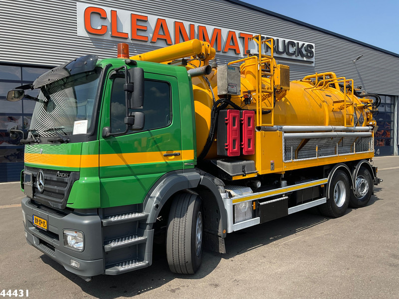 Mercedes-Benz AXOR 2533 Euro 5 Koks Combi - Szippantós autó: 3 kép. Mercedes-Benz AXOR 2533 Euro 5 Koks Combi - Szippantós autó: 3 kép.