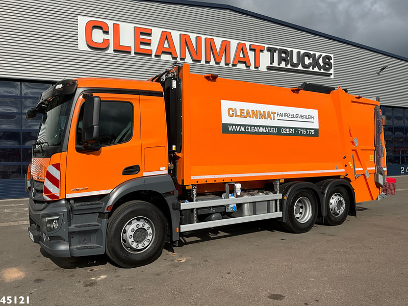 Mercedes-Benz Actros 2533 Euro 6 Zoeller 22m³ - Szemetesautó: 2 kép. Mercedes-Benz Actros 2533 Euro 6 Zoeller 22m³ - Szemetesautó: 2 kép.