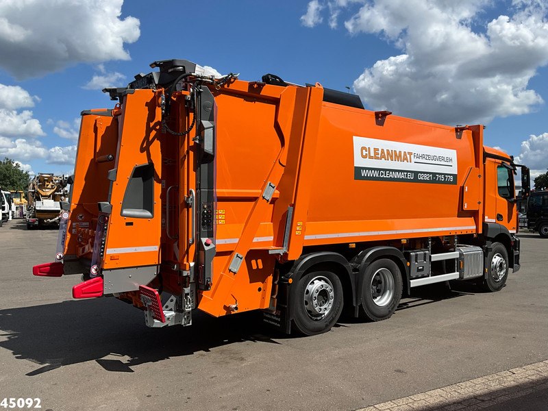 Szemetesautó Mercedes-Benz Actros 2533 Euro 6 Zoeller 22m³: 6 kép. Szemetesautó Mercedes-Benz Actros 2533 Euro 6 Zoeller 22m³: 6 kép.