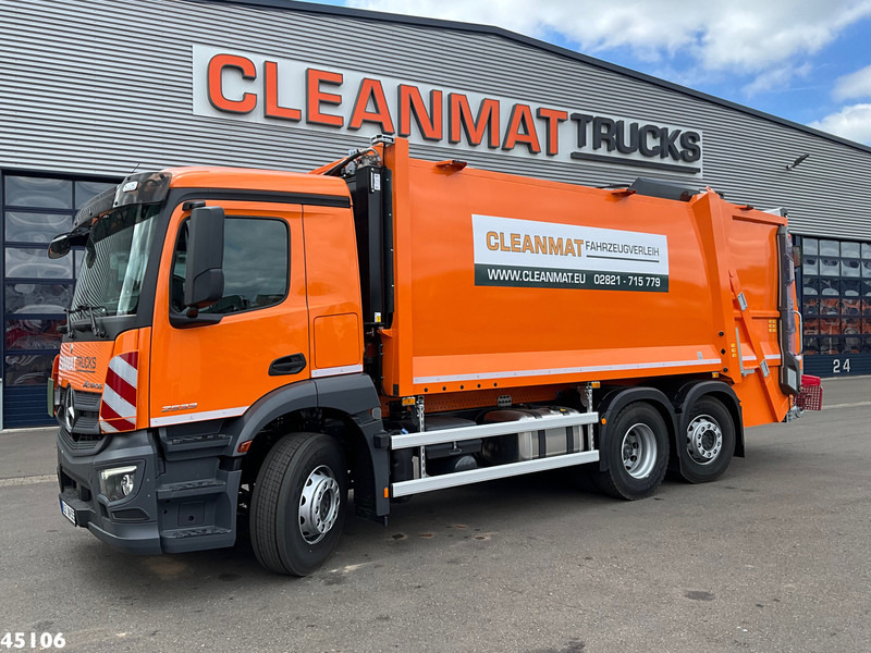 Mercedes-Benz Actros 2533 Euro 6 Zoeller 22m³ - Szemetesautó: 1 kép. Mercedes-Benz Actros 2533 Euro 6 Zoeller 22m³ - Szemetesautó: 1 kép.