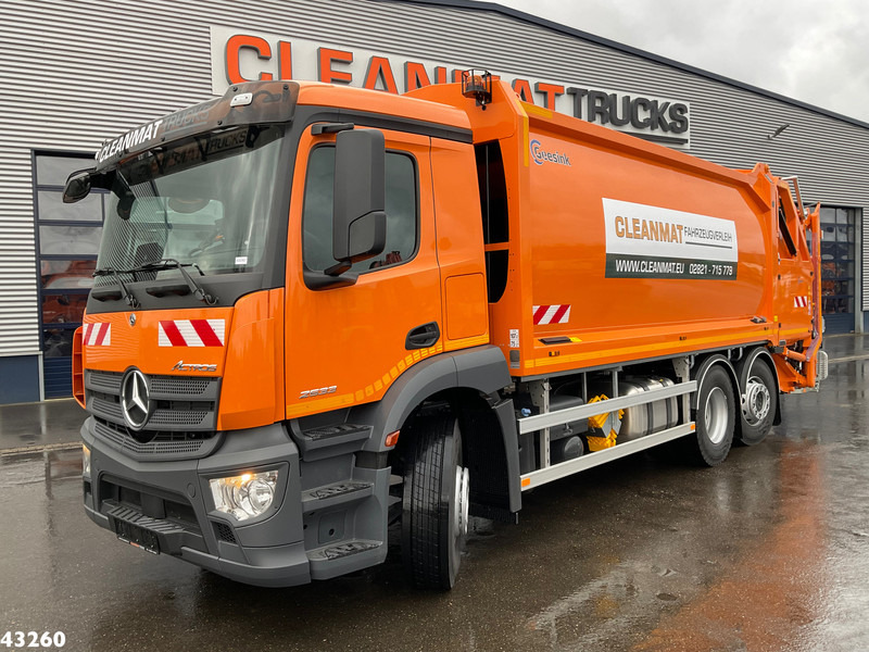 Mercedes-Benz Actros 2533 Geesink 23m³ GEC Welvaarts weegsysteem - Szemetesautó: 1 kép. Mercedes-Benz Actros 2533 Geesink 23m³ GEC Welvaarts weegsysteem - Szemetesautó: 1 kép.