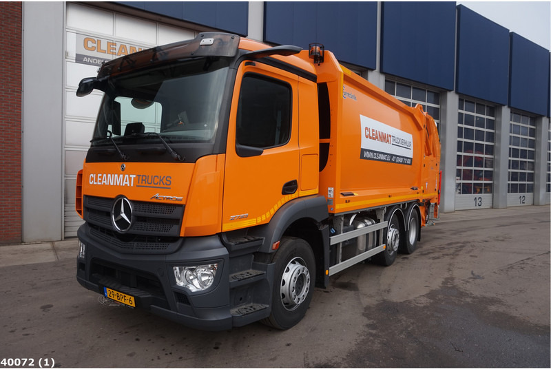 Mercedes-Benz Actros 2533 - Szemetesautó: 1 kép. Mercedes-Benz Actros 2533 - Szemetesautó: 1 kép.