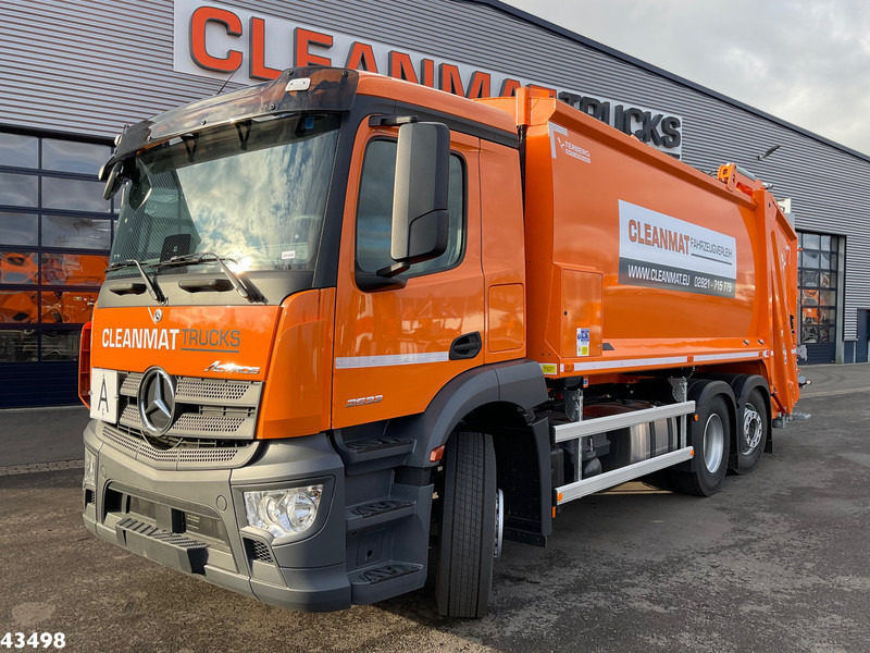 Mercedes-Benz Actros 2533 Terberg RosRoca 21m³ - Szemetesautó: 1 kép. Mercedes-Benz Actros 2533 Terberg RosRoca 21m³ - Szemetesautó: 1 kép.