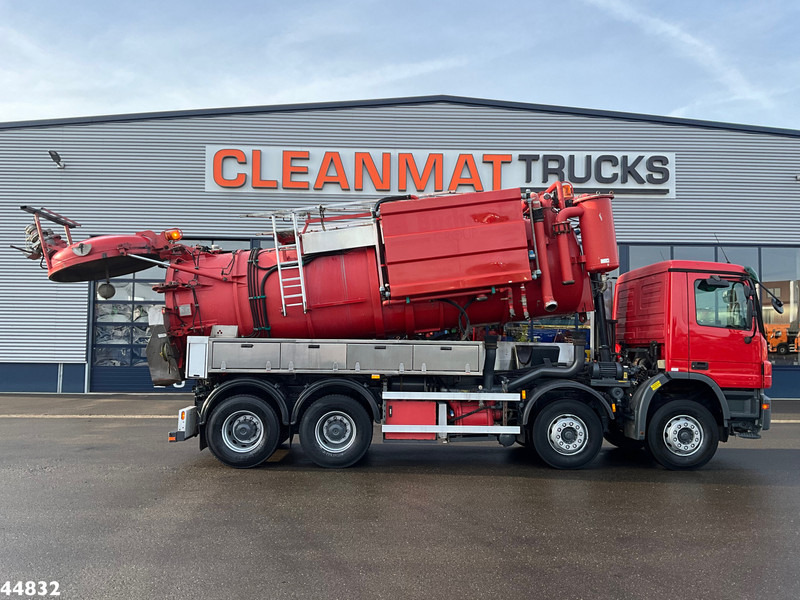 Mercedes-Benz Actros 4141 8x4 Kroll Saug/Spul aufbau - Szippantós autó: 1 kép. Mercedes-Benz Actros 4141 8x4 Kroll Saug/Spul aufbau - Szippantós autó: 1 kép.